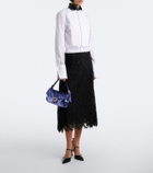 Fendi Baguette® 26424 Small sequined shoulder bag
