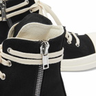 Rick Owens DRKSHDW Women's Hi-Top Top Sneakers in Black