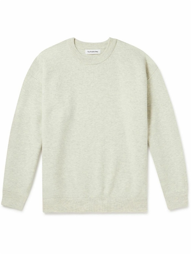 Photo: The Frankie Shop - Arne Oversized Knitted Sweater - Neutrals