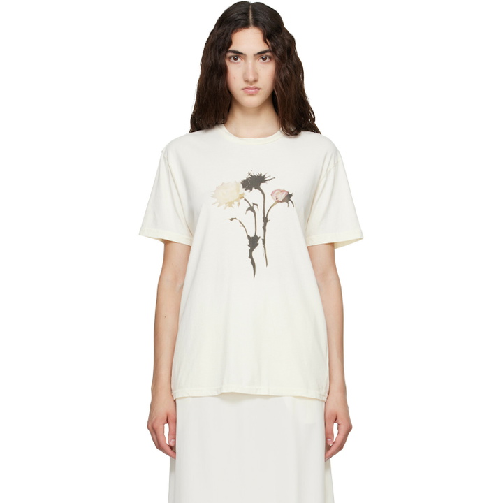 Photo: Collina Strada Off-White Graphic T-shirt