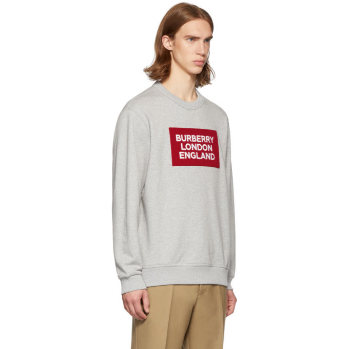 Burberry Grey Fawson Sweatshirt Burberry