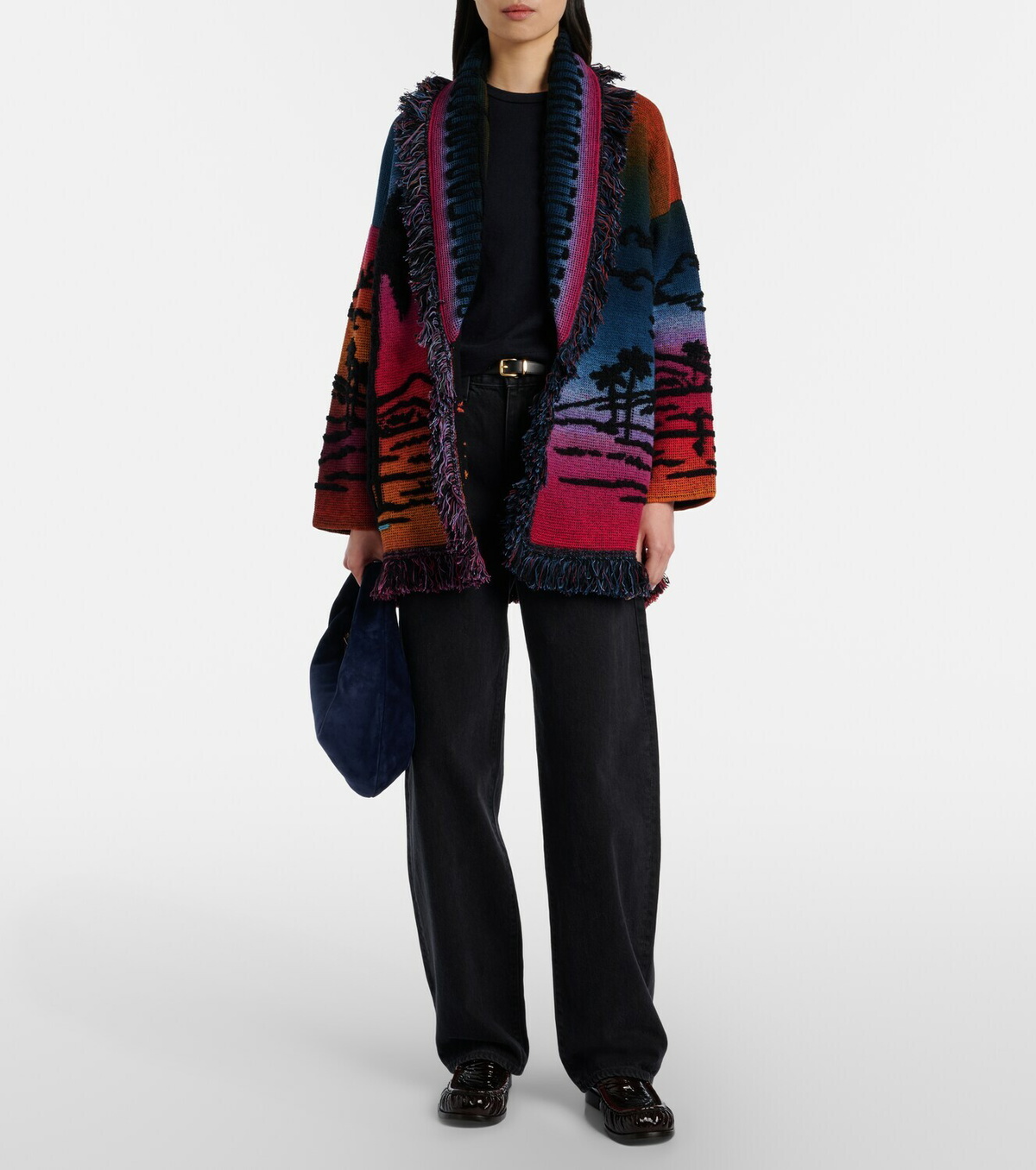 Alanui Sunset Stories cashmere-blend cardigan