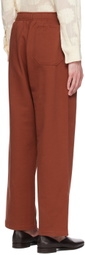 Bode Brown Three-Pocket Sweatpants