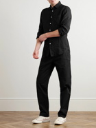 Portuguese Flannel - Linen Shirt - Black