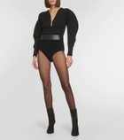 Alaïa Wool and cashmere-blend briefs