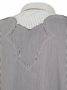 MAISON MARGIELA - Striped Cotton Blend Shirt