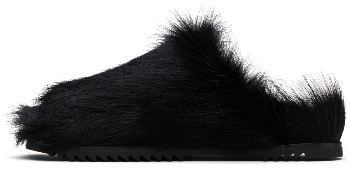Rick Owens Black Pillow Granola Sandals