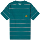 Kenzo Tiger Crest Stripe Pocket Tee