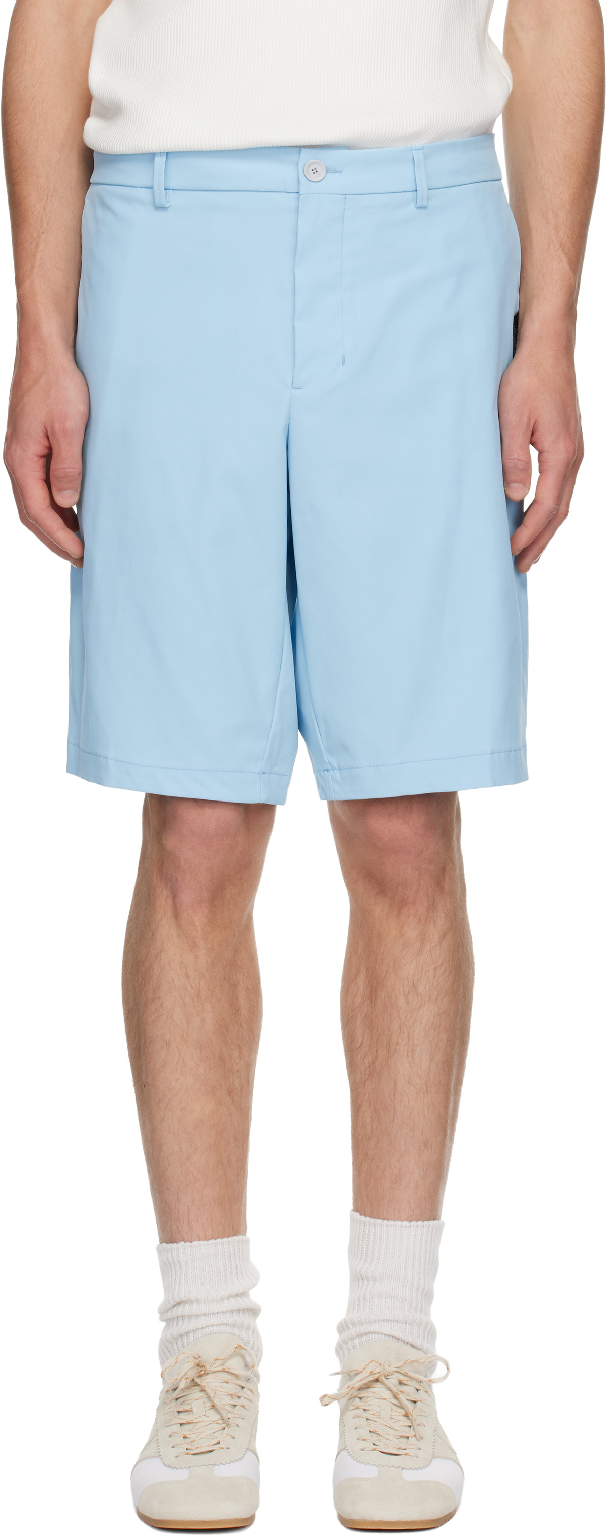 BOSS Blue Water-Repellent Shorts