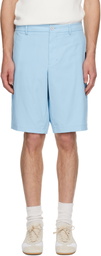 BOSS Blue Water-Repellent Shorts