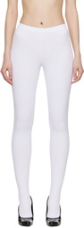 VETEMENTS White Push-Up Tights