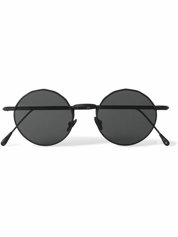 Photo: MONC - W01 Round-Frame Metal Sunglasses