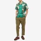 Paul Smith Men's Sea and Shells Vacation Shirt in Green