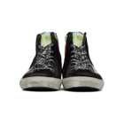 Golden Goose Black Suede Francy Sneakers