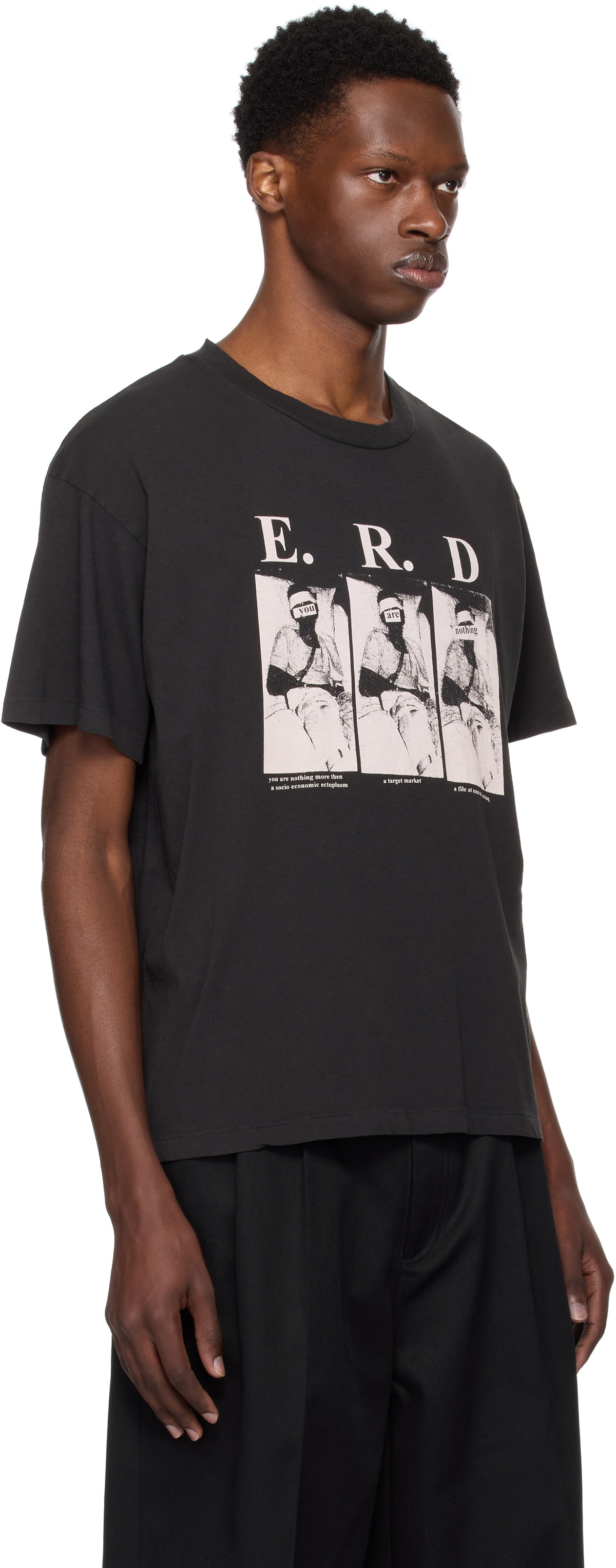 Enfants Riches Déprimés Black 'You Are Nothing' T-shirt Enfants