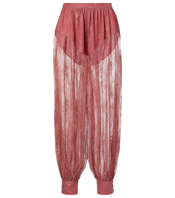 Photo: Bananhot Kendall sheer lace balloon pants