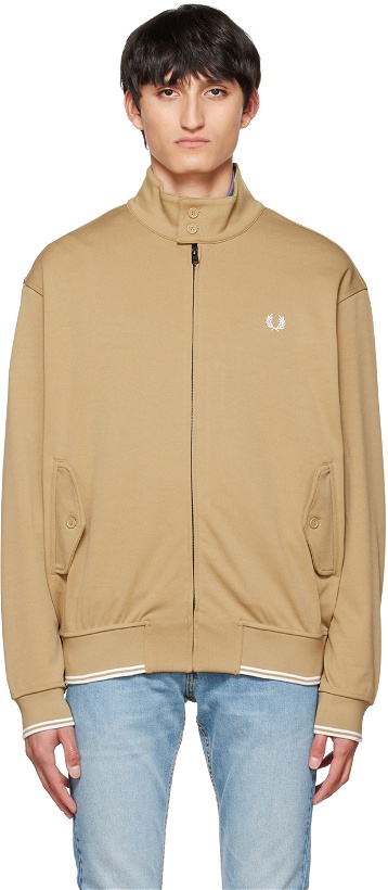Photo: Fred Perry Brown Harrington Jacket