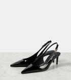 Dolce&Gabbana Patent leather slingback pumps