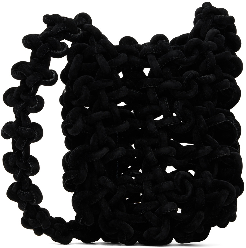 KARA Black Knot Tech Bag