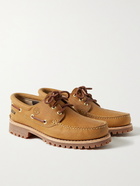 Timberland - Aimé Leon Dore 3-Eye Lug Nubuck Boat Shoes - Brown