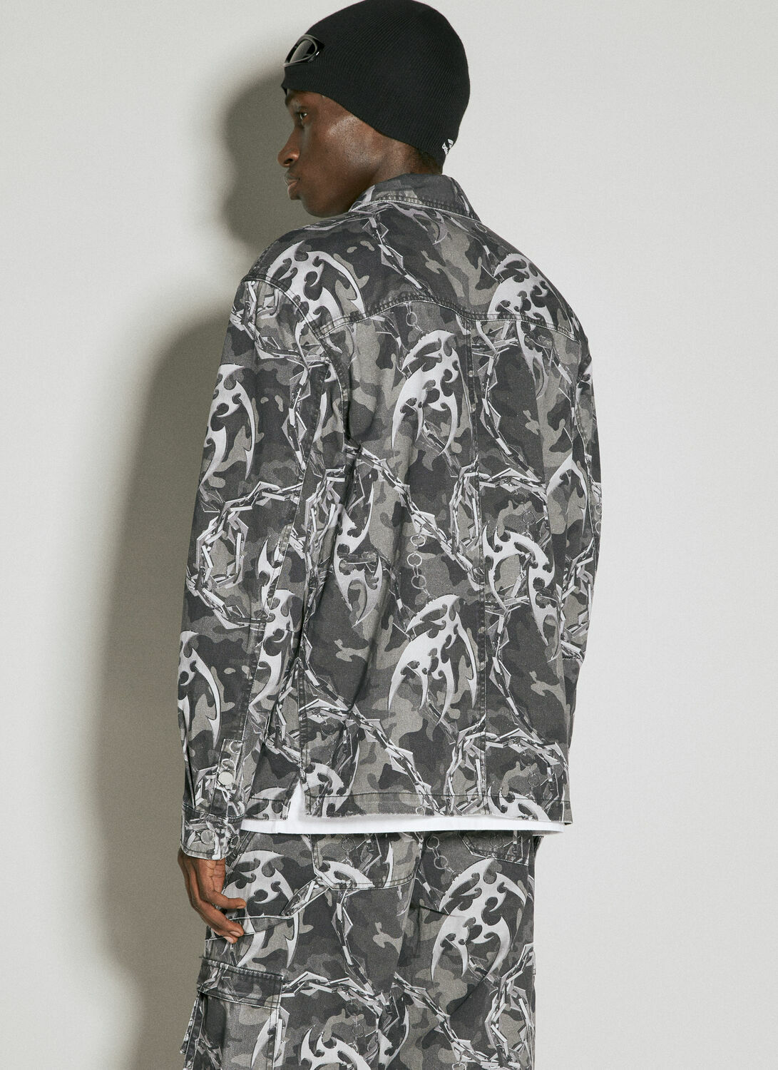 Han Kjøbenhavn Camo Printed Utility Shirt