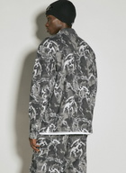 Han Kjøbenhavn Camo Printed Utility Shirt