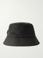 SAINT LAURENT - Recycled Shell Bucket Hat - Black