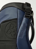Mr P. - G/FORE Golf Daytona Logo-Embroidered Leather Caddie Bag