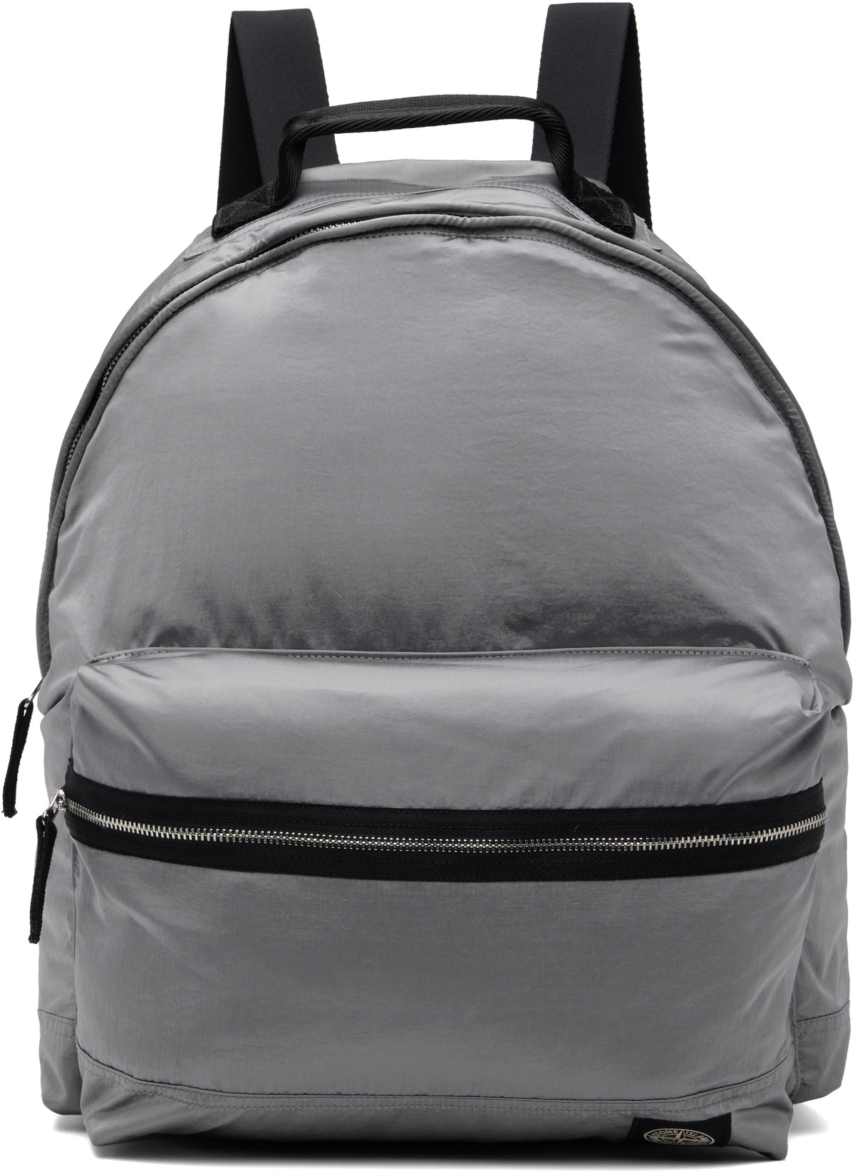 Stone Island Black 9200908 ECONYL Nylon Metal Bag Stone Island