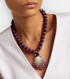 Jennifer Behr Miranda beaded pendant necklace
