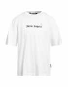Palm Angels Mens T-shirt in White