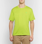 Acne Studios - Nash Appliquéd Cotton-Jersey T-Shirt - Men - Green