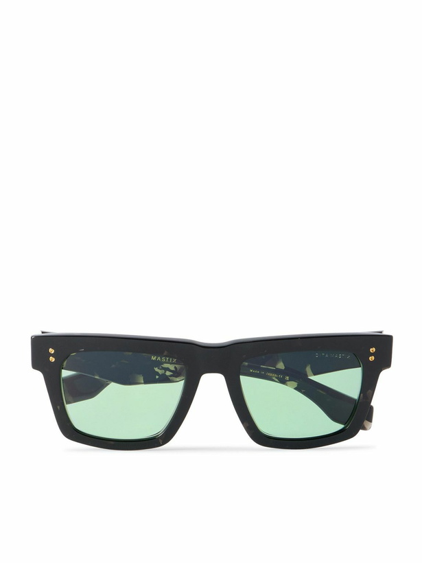 Photo: DITA - Mastix Square-Frame Tortoiseshell Acetate Sunglasses