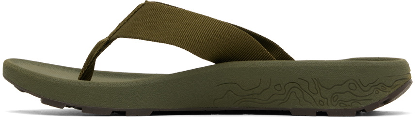 Teva Khaki Hydratrek Flip Flops