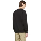 Stone Island Black Cotton Sweatshirt