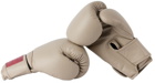 UNIQ Beige Velcro Boxing Gloves