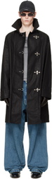VETEMENTS Black Fireman Hooks Coat