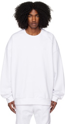 Juun.J White 'Mouvement' Sweatshirt