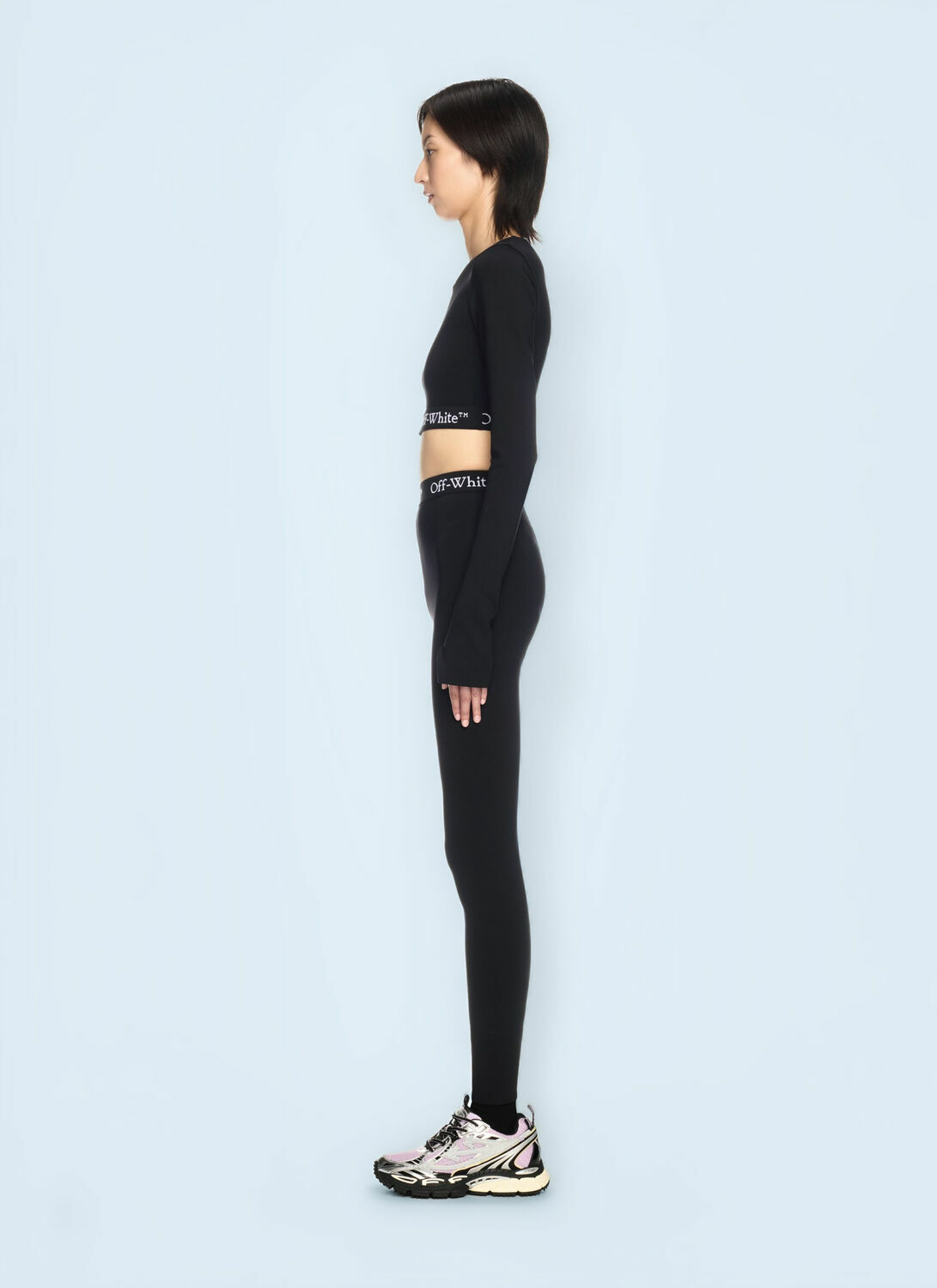 OFF WHITE Logo Band Leggings