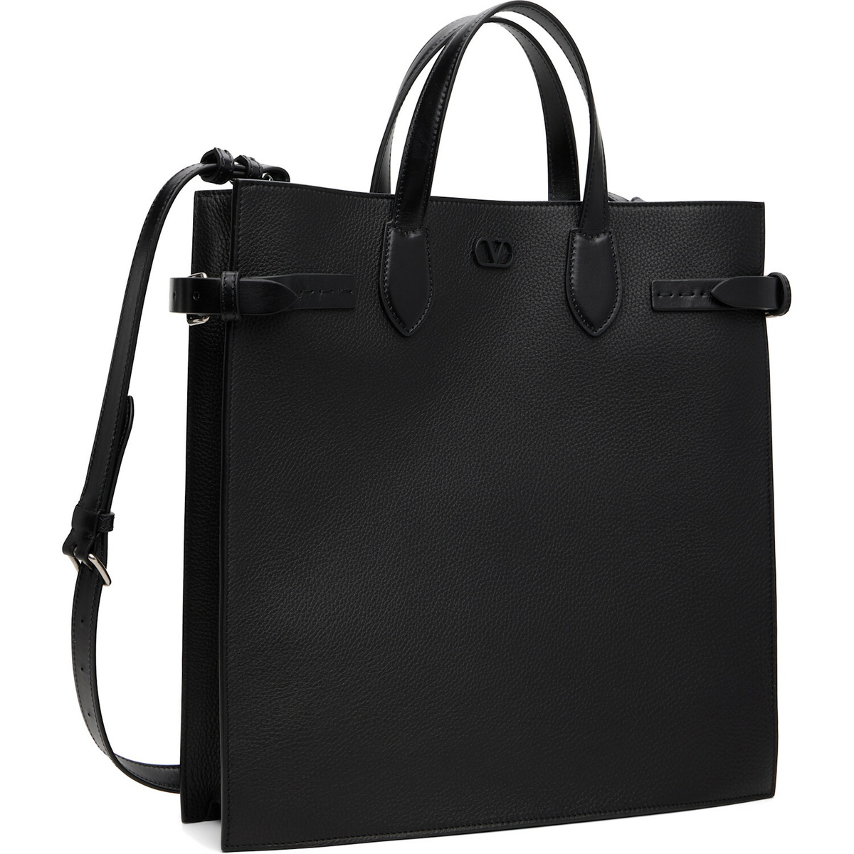 Valentino Garavani Black Antibes Medium Tote