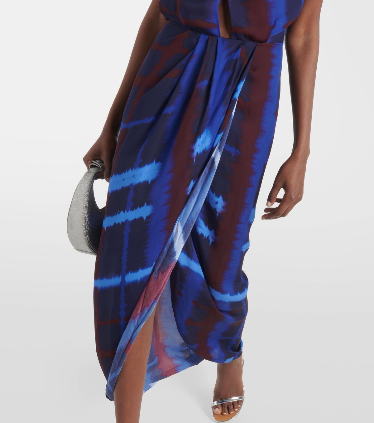 Johanna Ortiz Inspiring Vistas tie-dye silk maxi dress