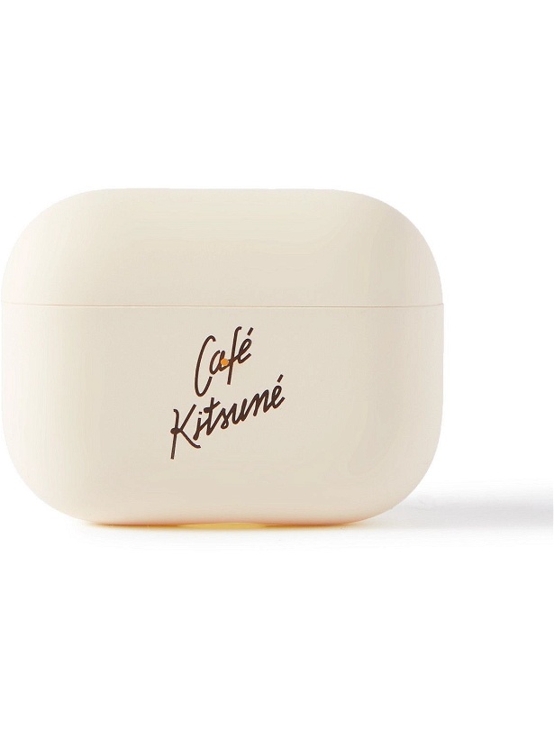 Photo: Café Kitsuné - Logo-Print AirPods Pro Case