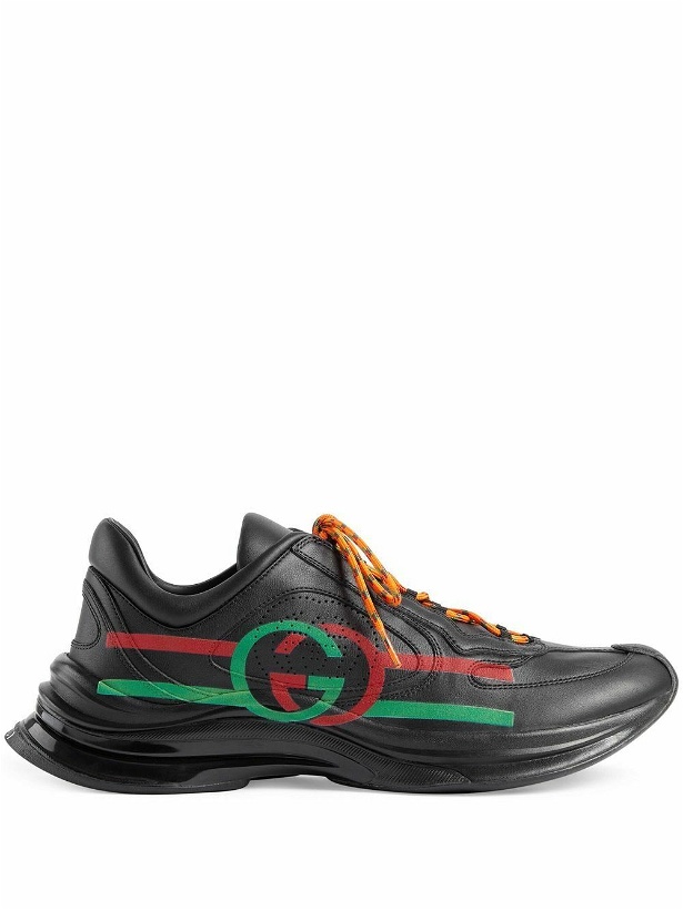 Photo: GUCCI - Gucci Leather Sneakers