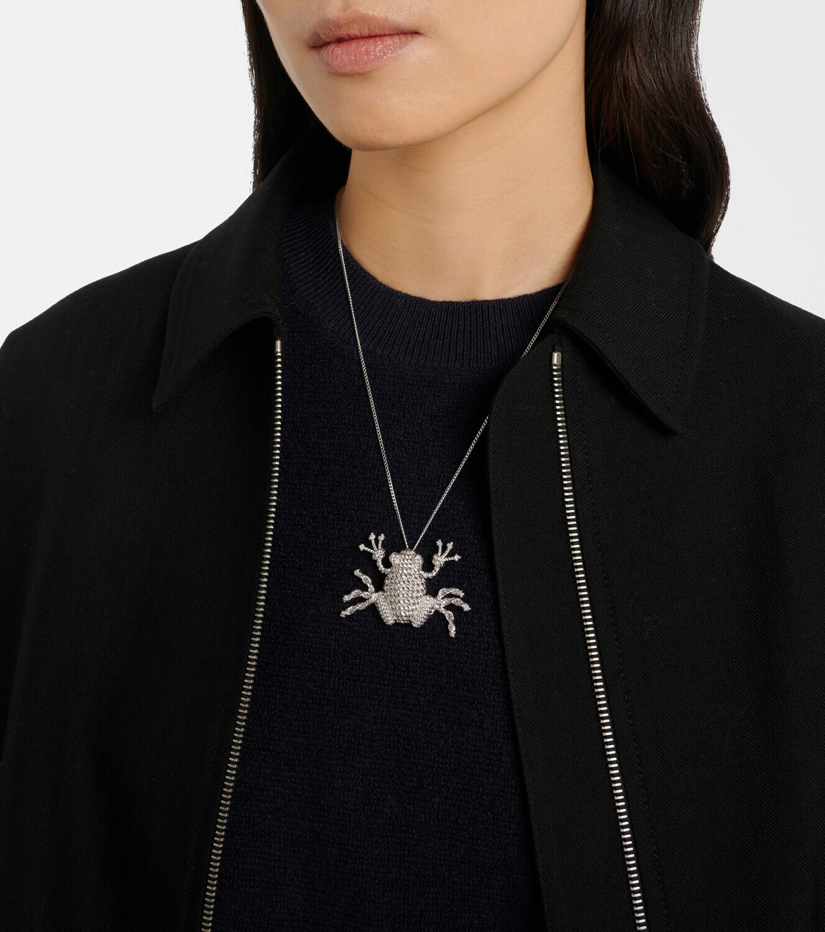Loewe Frog pendant necklace