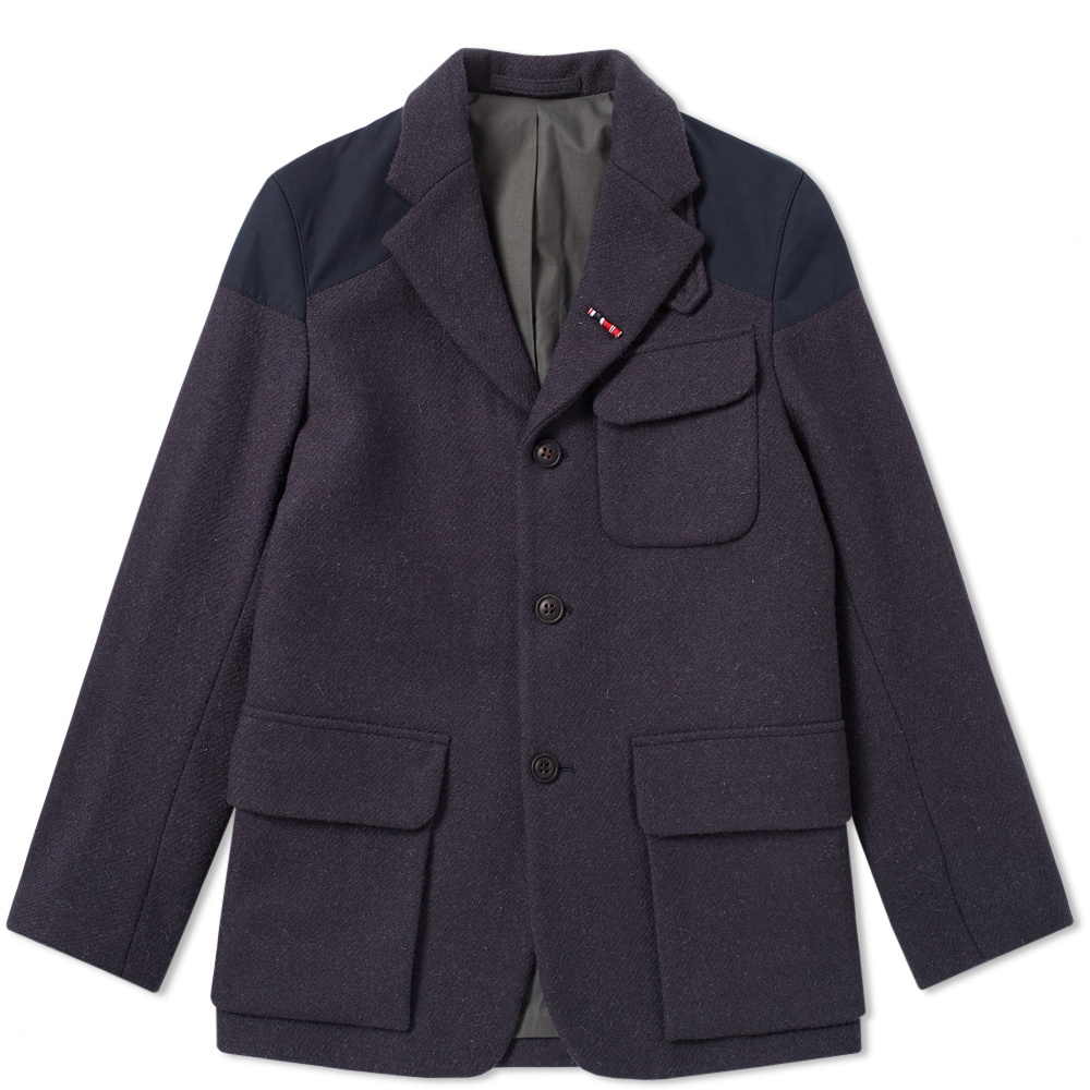 nigel cabourn MALLORY JACKET 48 ブラウン Mallory jacket by Nigel Cabourn, an iconic jacket in Harris Tweed