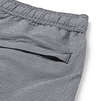 Onia - Mid-Length Gingham Swim Shorts - Men - Navy