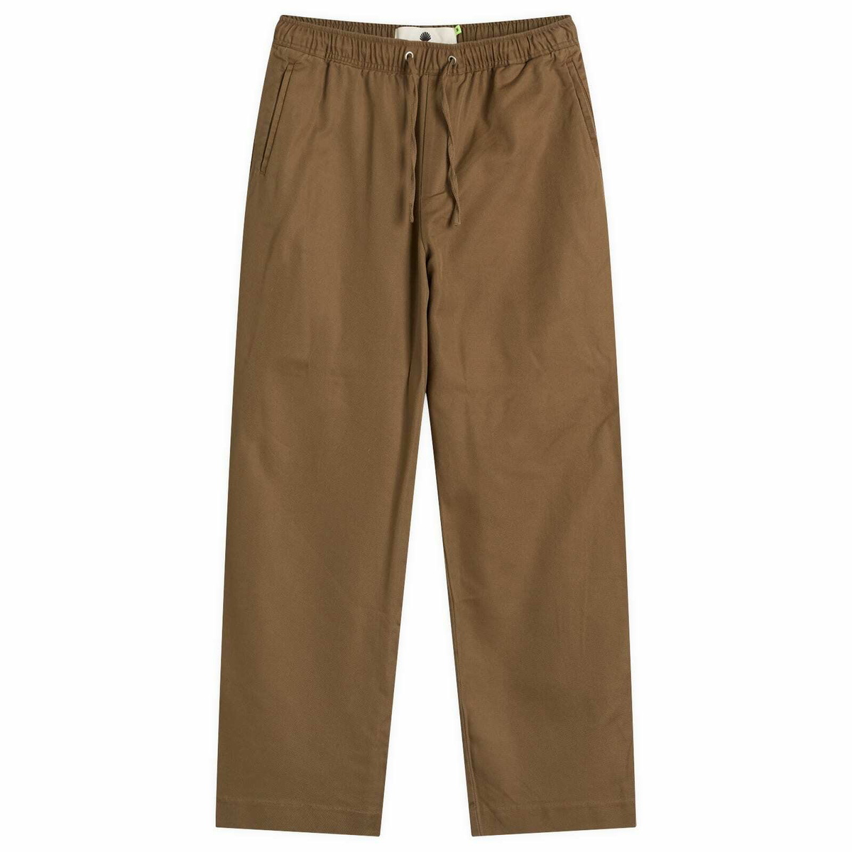 New Amsterdam Surf Association Men's Twill Work Trousers in Brown