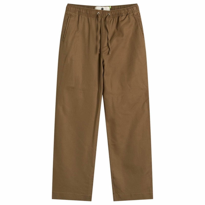 Photo: New Amsterdam Surf Association Men's Twill Work Trousers in Brown