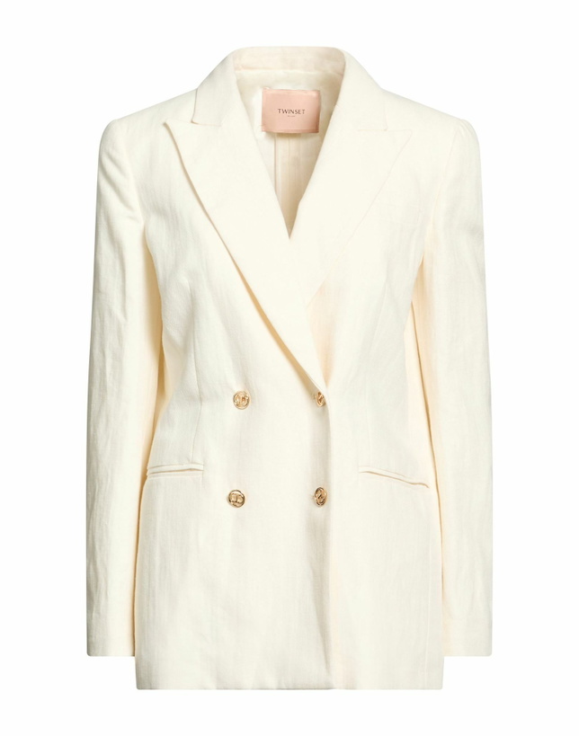 Photo: Twinset Womens Blazer Ivory