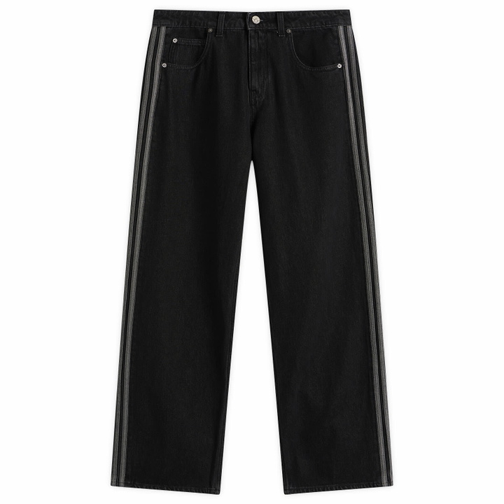 Photo: Adidas Men's Denim Jeans in True Black Denim